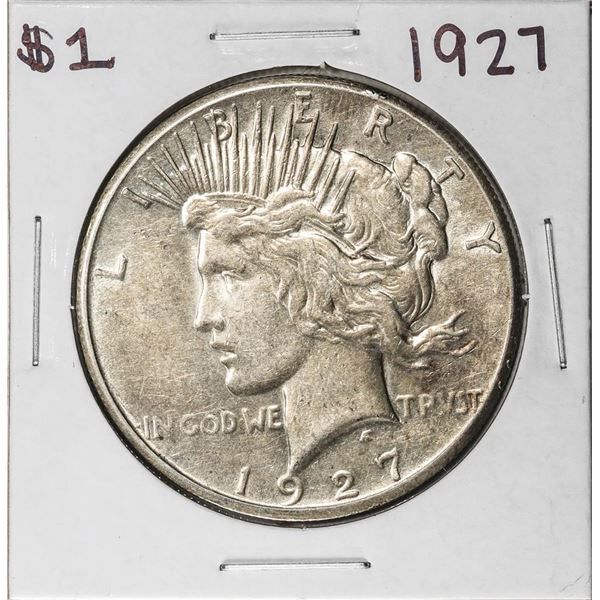 1927 $1 Peace Silver Dollar Coin
