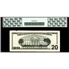 Image 2 : 1999 $20 Federal Reserve Repeater Serial Number Note PCGS Very Fine 25 Apparent