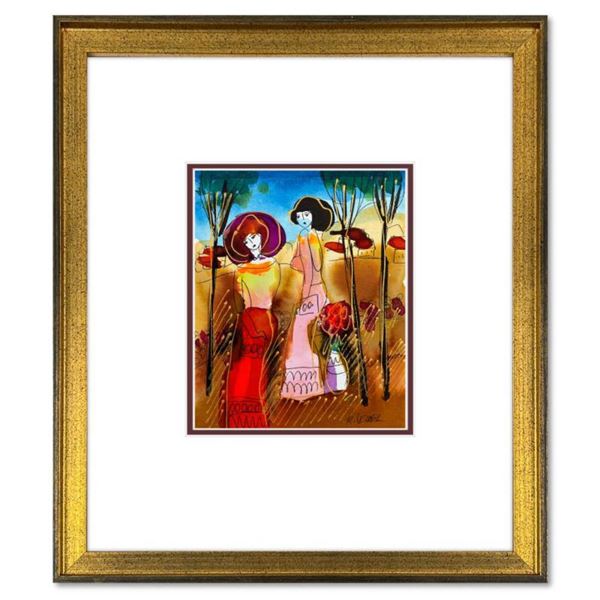 Moshe Leider Original Mixed Media on Paper