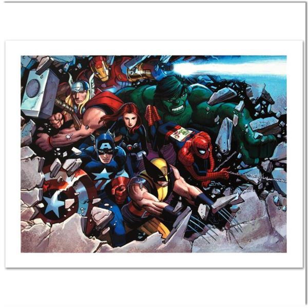 Stan Lee "Son of Marvel: Reading Chronology" Limited Edition Giclee on Canvas