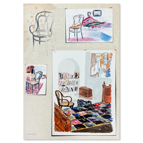 Arie Azene Limited Edition Serigraph on Paper