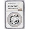 Image 1 : 2016P Tuvalu $1 Proof Star Trek High Relief 1oz Silver Coin NGC PF70 Ultra Cameo