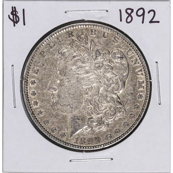 1892 $1 Morgan Silver Dollar Coin