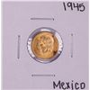 1945 Mexico Dos Y Medio Pesos Gold Coin