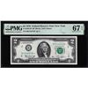 Image 1 : 1976 $2 Federal Reserve Star Note New York Fr.1935-B* PMG Superb Gem Unc. 67EPQ