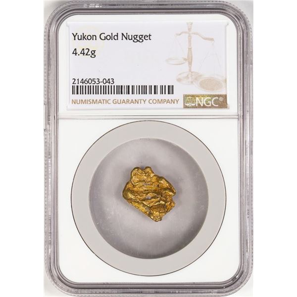 4.42 Gram Yukon Gold Nugget NGC Graded