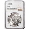 Image 1 : 1883-O $1 Morgan Silver Dollar Coin NGC MS63