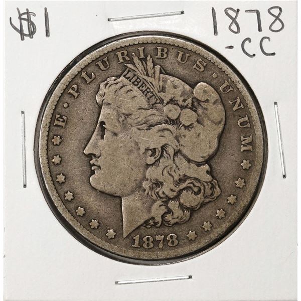 1878-CC $1 Morgan Silver Dollar Coin