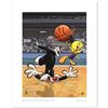 Image 1 : Looney Tunes "Sylester & Tweety Basketball" Limited Edition Giclee on Paper