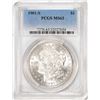 1901-S $1 Morgan Silver Dollar Coin PCGS MS63