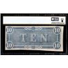 Image 2 : 1864 $10 Confederate States of America Note T-68 PCGS Uncirculated 61PPQ