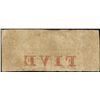 Image 2 : 1859 $5  The State Bank of Charleston, South Carolina Obsolete Note