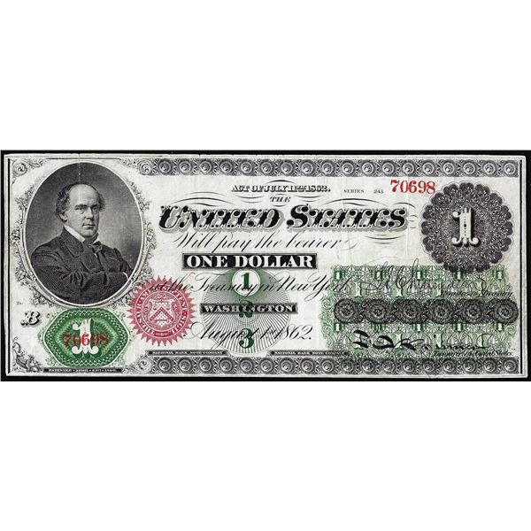 1862 $1 Legal Tender Note