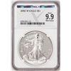 Image 1 : 2002-W $1 American Silver Eagle Coin NGCX Proof 9.9 Ultra Cameo