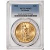 Image 1 : 1908 No Motto $20 St. Gaudens Double Eagle Gold Coin PCGS MS62