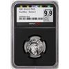2001 $25 American Platinum Eagle Coin NGCX Mint State 9.9 VaultBox Series 2