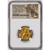 AD 602-610 Byzantine Empire Phocus AV Solidus Ancient Gold Coin NGC Ch VF