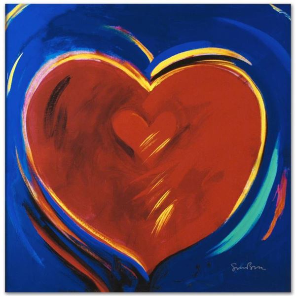 Simon Bull  To Hold You In My Heart  Limited Edition Giclee on Canvas