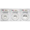 Image 1 : Lot of 2016-Mo Mexico Proof 1/20, 1/10 and 1/4 oz Silver Libertad Coins PCGS PR69DCAM