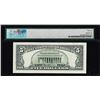 Image 2 : 1995 $5 Federal Reserve Note Minneapolis Fr. 1985-I PMG Gem Uncirculated 66