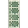 Image 2 : Uncut Sheet of (4) State of Louisiana Baby Bond Obsolete Notes