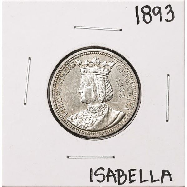 1893 Isabella Commemorative Quarter Coin