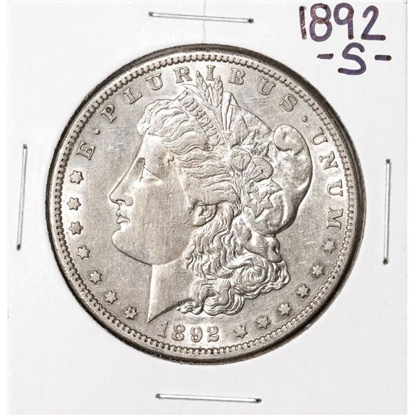 1892-S $1 Morgan Silver Dollar Coin