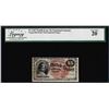 Image 1 : 1863 Fourth Issue 15 Cents Fractional Currency Note Fr.1267 Legacy Very Fine 20