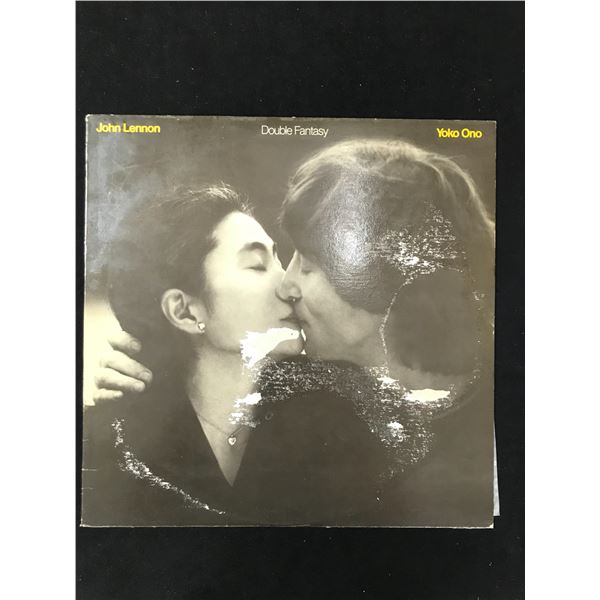 JOHN LENNON DOUBLE FANTASY   RECORD ALBUM