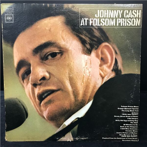 JOHNNY CASH VINYL RECORD