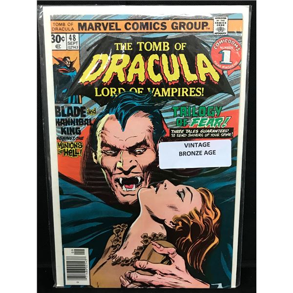 MARVEL COMICS THE TOMB OF DRACULA NO.48