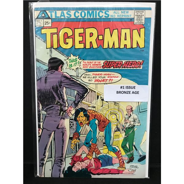 ATLAS COMICS TIGER-MAN NO.1