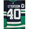 Image 1 : ELIAS PETTERSSON SIGNED VANCOUVER CANUCKS REVERSE RETRO JERSEY (GCG HOLO)