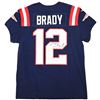 Image 1 : TOM BRADY SIGNED NEW ENGLAND PATRIOTS PRO JERSEY