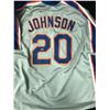 Image 1 : HOWARD JOHNSON SIGNED NY METS JERSEY (A1 COA)