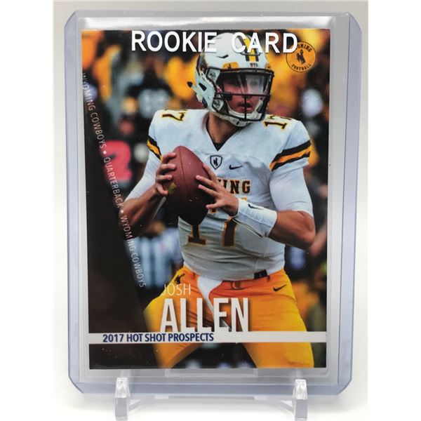 20117 HOT SHOTS JOSH ALLEN ROOKIE CARD