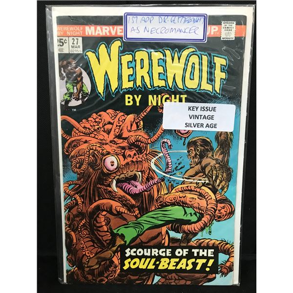 MARVEL COMICS WEREWOLF BY NIGHT NO.27