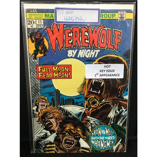 MARVEL COMICS WEREWOLF BY NIGHT NO.11