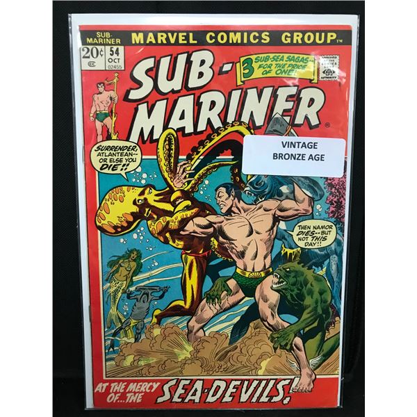 MARVEL COMICS SUB-MARINER NO.54