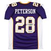 Image 1 : ADRIAN PETERSON SIGNED AND INSCRIBED MINNESOTA VIKINGS JERSEY (BECKETT COA)