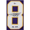 Image 2 : ADRIAN PETERSON SIGNED AND INSCRIBED MINNESOTA VIKINGS JERSEY (BECKETT COA)