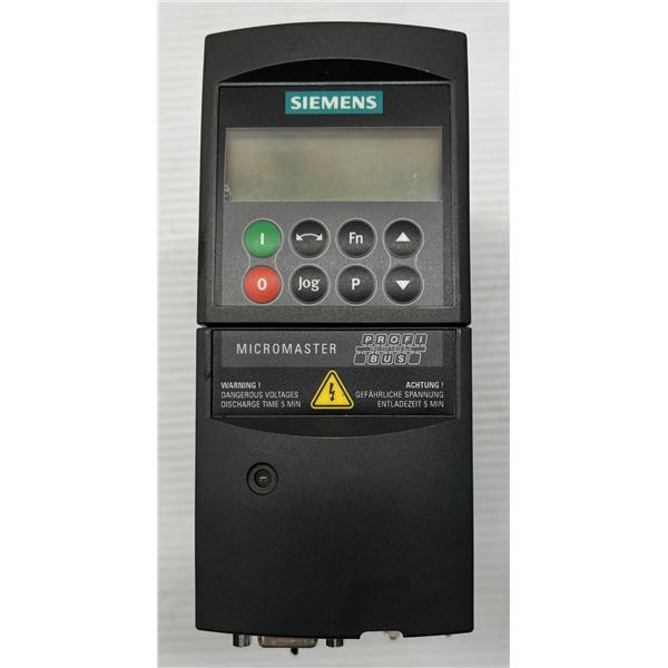 Siemens #6SE6440-2UD15-5AA1 Micromaster 440 Inverter