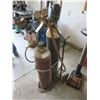 Image 1 : Acetylene Torch tanks with dolly