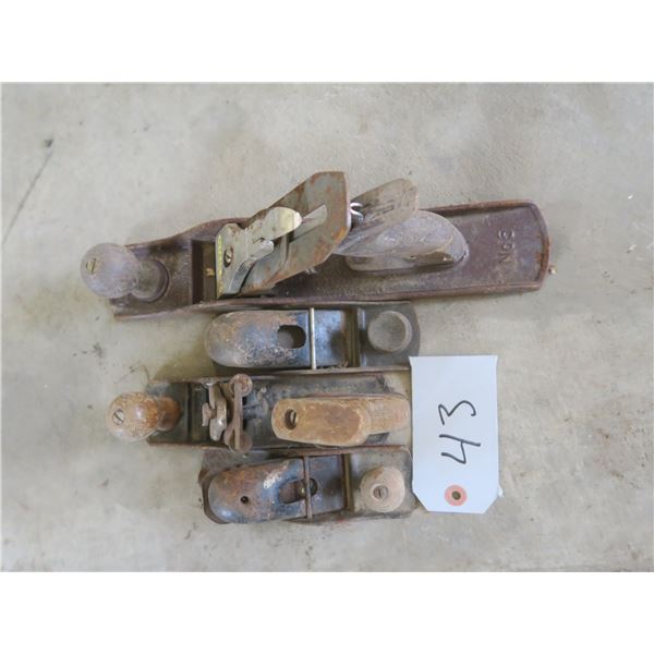 Lot of Vintage planers – assorted sizes