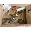 Image 3 : Box of Hand drills, hacksaws, etc.