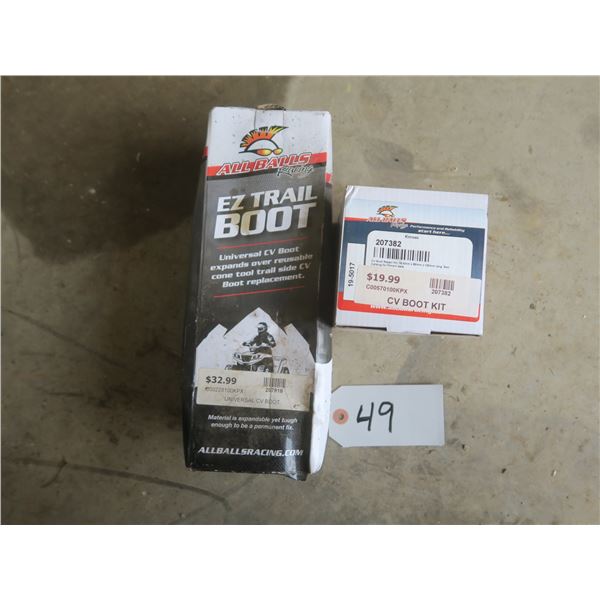 All Balls Racing CV Boot Kit (C00570100KPX) & Universal CV boot (C00228100KPX)