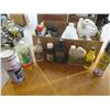 Image 5 : Box of assorted  fuels, paint removers, finishes, etc.