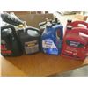 Image 2 : Box of assorted Automotive fluids: Motor oil, brake fluid, etc.