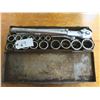 Image 1 : Large Socket wrench set with metal case