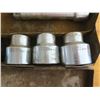 Image 6 : Large Socket wrench set with metal case